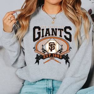 San Francisco Sweater Giants Baseball Shirt, Unisex Sweatshirt